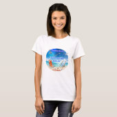 T-shirt Plage d'Ogunquit - bel endroit par la mer (Devant entier)