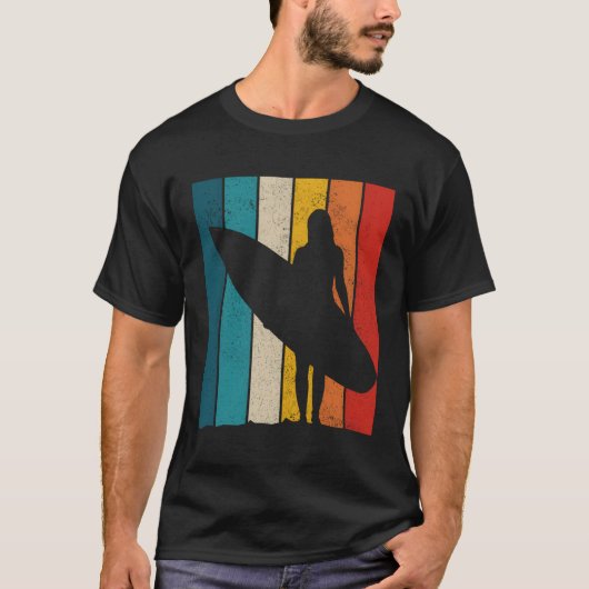 T-shirt Plage du Surf de surf (Devant)