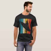 T-shirt Plage du Surf de surf (Devant entier)