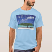 T-shirt Plage Eagle | Caraïbes, Aruba (Devant)