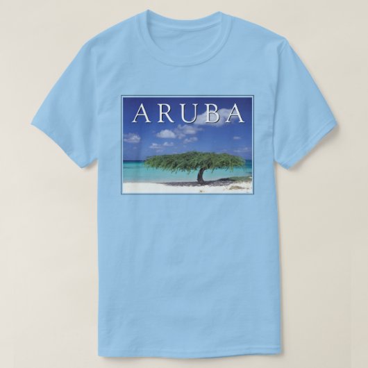 T-shirt Plage Eagle | Caraïbes, Aruba (Design devant)