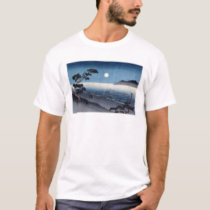 T-shirt Plage éclairée par la lune au Japon no.2