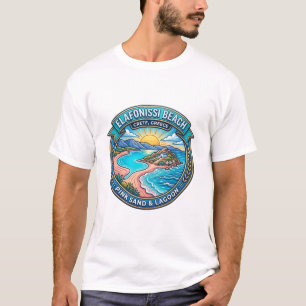 T-SHIRT PLAGE ELAFONISSI CRÈTE GRÈCE