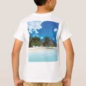 T-shirt Plage exotique (Dos)