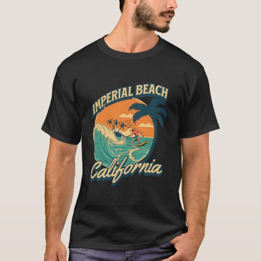 T-shirt Plage impériale (Devant)