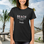 T-shirt Plage Meilleure évasion N'importe qui peut avoir u