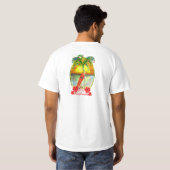 T-shirt Plage Mele Kalikimaka (Dos entier)