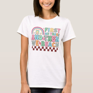 T-shirt Plage mignonne Enseignant