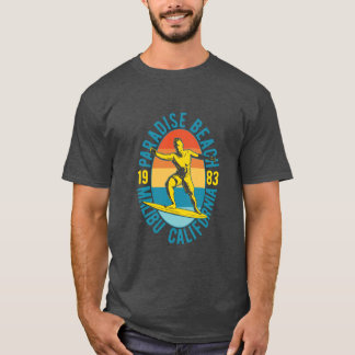 T-shirt plage paradisiaque