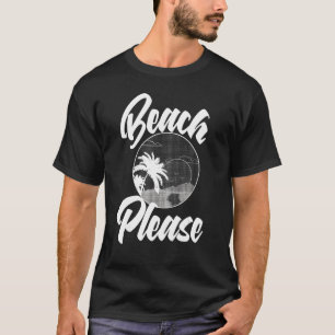 T-shirt Plage Please Femmes Plage Aventures Love Sunrise