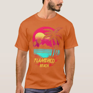 T-shirt Plage Retrowave Plage Flamenco