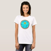 T-SHIRT PLAGE, SABLE ET SOLEIL ! FABULEUX FUN SUNNY PARTI (Devant entier)