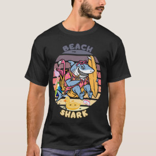 T-shirt Plage Shark Adventures