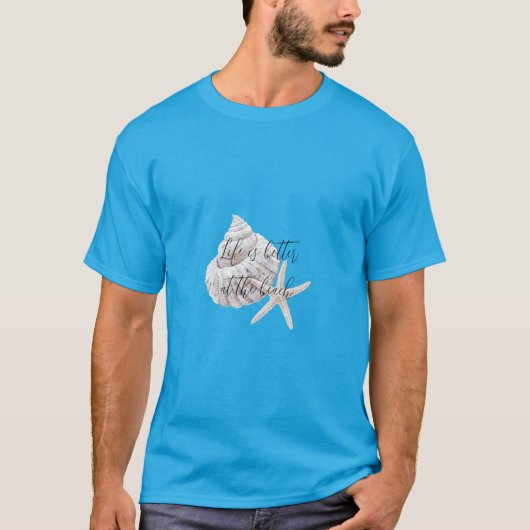 T-shirt Plage Starfish devis personnalisé (Devant)