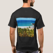 T-shirt Plage tropicale (Dos)