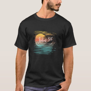 T-shirt Plage tropicale amusante Vacances Bible chrétienne