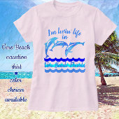 T-shirt Plage Vero Love Floride Jumping Dolphins