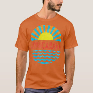 T-shirt Plage vintage De Copacabana Soleil Et Vagues