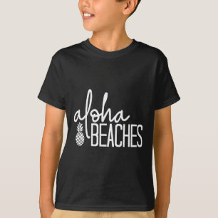 T-shirt Plages Aloha Cute Beach Mariage Enterrement de Vie