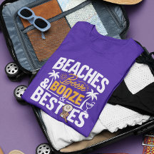 Plages Booze et Besties Chemise, Bachelorette Part