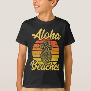 T-shirt Plages d'Aloha Funny Tropical Hawaii Vacances