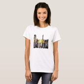 T-shirt Plages de Barcelone (Devant entier)