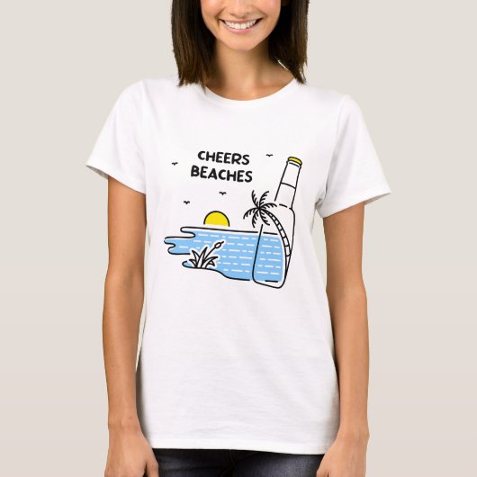 T-shirt Plages de Cheers 2 (Devant)
