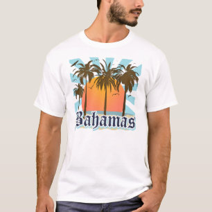 T-shirt Plages d'îles des Bahamas