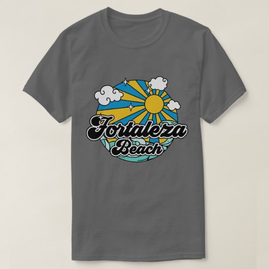 T-shirt Plages Fortaleza Beach (Design devant)
