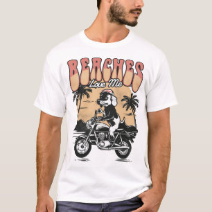 T-shirt Plages Qui M'Aiment