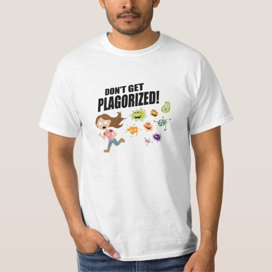 T-shirt Plagorized ! 2 (Devant)