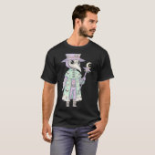 T-shirt Plague Doctor Gothic Pastel Cute Moth Face Mask Oc (Devant entier)