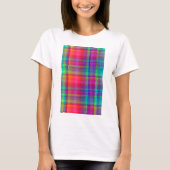 T-shirt Plaid lumineux (Devant)