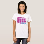 T-shirt Plaid Purple 4 (Devant entier)