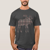 T-shirt Plaid sur l'orignal plaid (Devant)