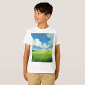 T-shirt Plaines calmes (Devant entier)