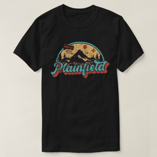 T-shirt Plainfield, Connecticut (Design devant)