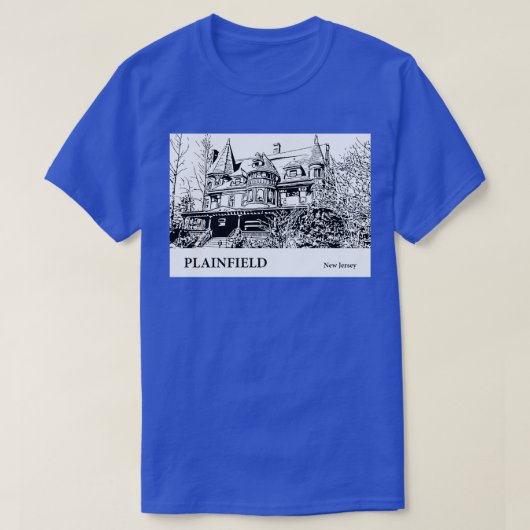 T-shirt Plainfield New Jersey 1 (Design devant)