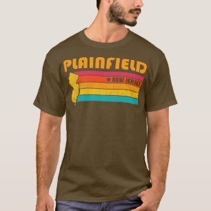 T-shirt Plainfield New Jersey Vintage Souvenir désorganisé