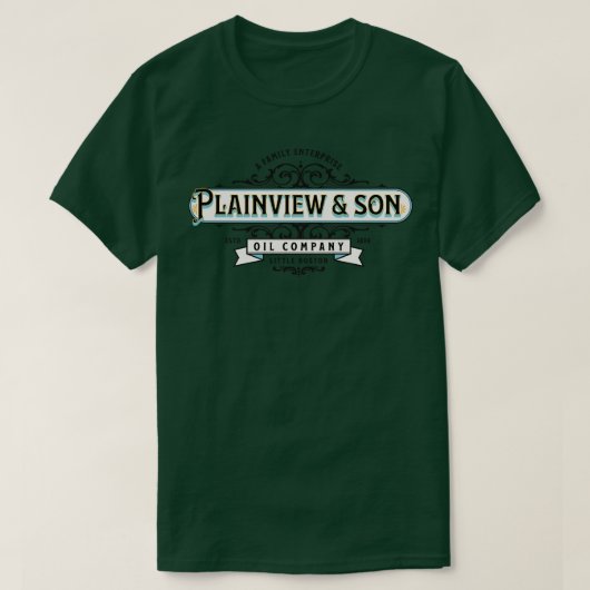 T-shirt Plainview Son Oil Company 1 (Design devant)