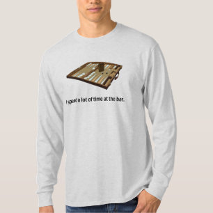 T-shirt Plaisanterie de backgammon