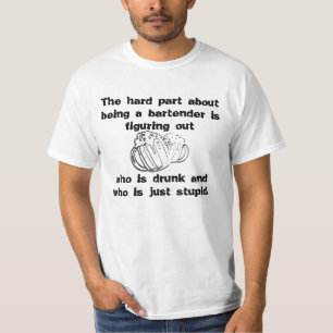 T-shirt Plaisanterie de barman