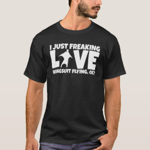 T-shirt Plaisanterie de basejumper Basejump Skydiver Wings