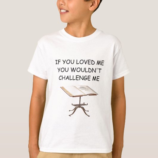 T-shirt plaisanterie de jeu de mots (Devant)