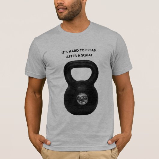 T-SHIRT PLAISANTERIE DE KETTLEBELL (Devant)