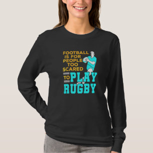 T-shirt Plaisanterie De Rugby Dit Pour Le Joueur Enthousia