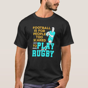 T-shirt Plaisanterie De Rugby Dit Pour Le Joueur Enthousia