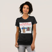 T-shirt plaisanterie d'école de med (Devant entier)