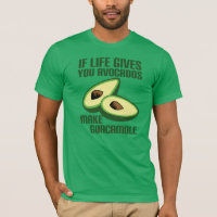 Plaisanterie drôle d'avocat de guacamole