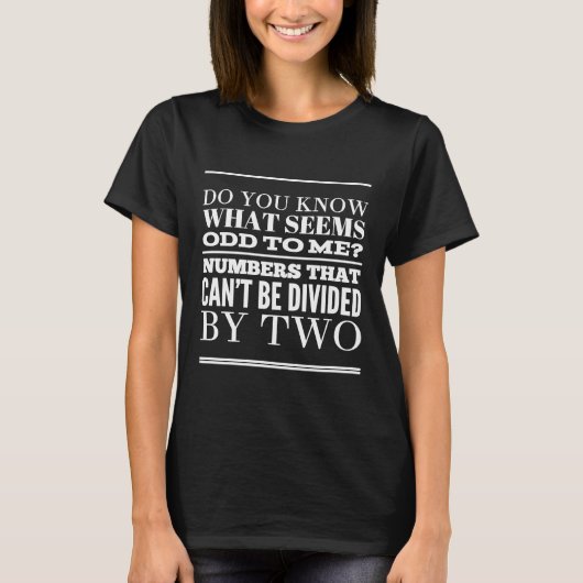 T-shirt Plaisanteries De Professeurs De Maths Dire Enseign (Devant)